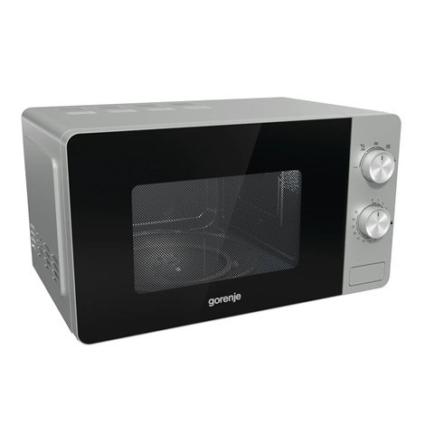 Gorenje | MO20E1S | Microwave Oven | Free standing | 20 L | 800 W | Silver - 2